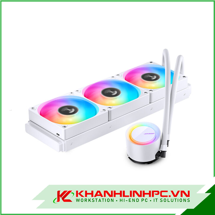 tản nhiệt nước jonsbo tg-360 white