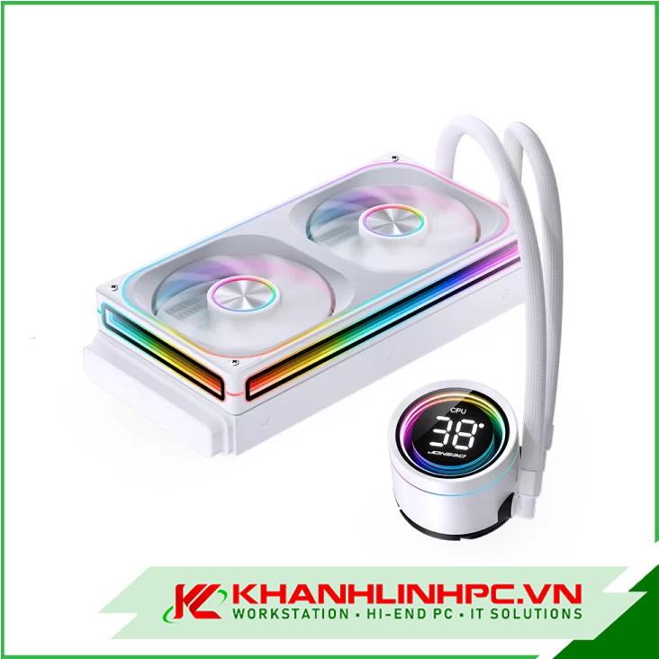 TẢN NHIỆT NƯỚC JONSBO TH-240 WHITE
