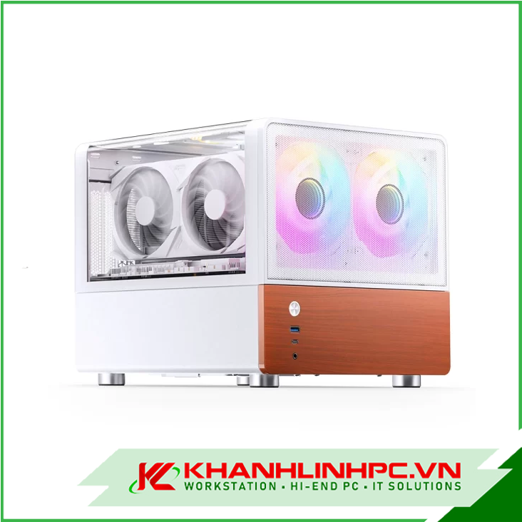 Case JONSBO V12 WHITE (M-ATX / ITX)
