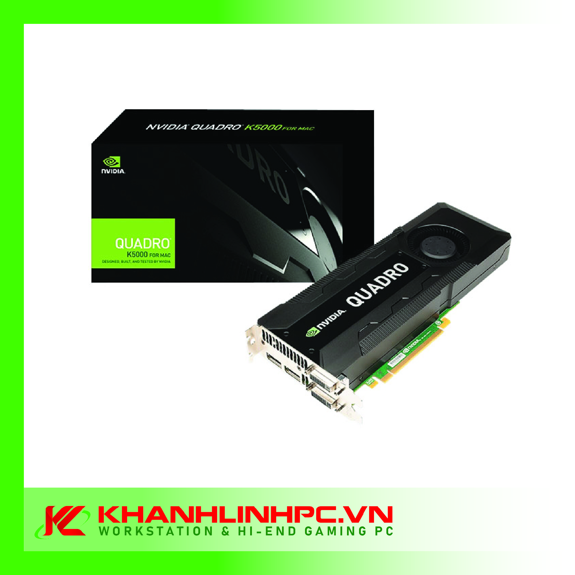 VGA CARD NVIDIA QUADRO K5000 4GB GDDR5