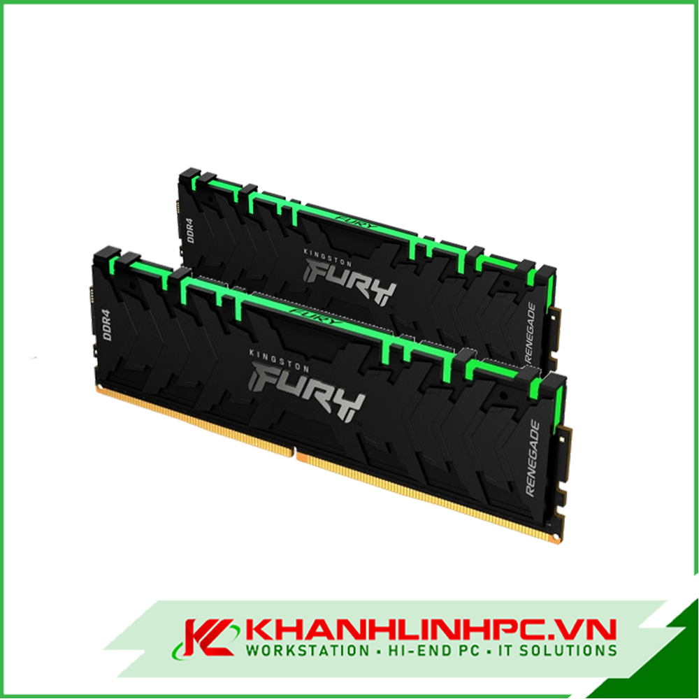 RAM KINGSTON Fury Renegade RGB 16GB (2 x 8GB) DDR4 3200MHz (KF432C16RBAK2/16)