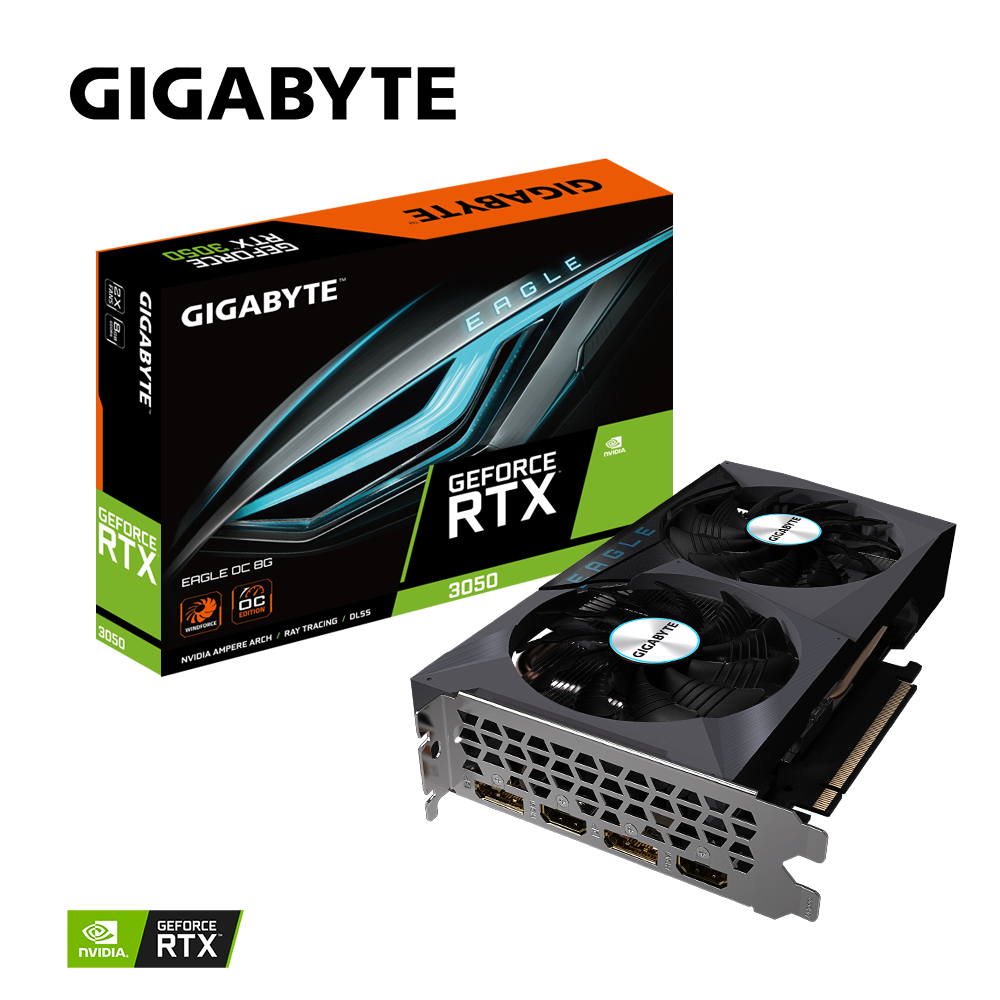 Card đồ họa GeForce RTX 3050 EAGLE OC 8G