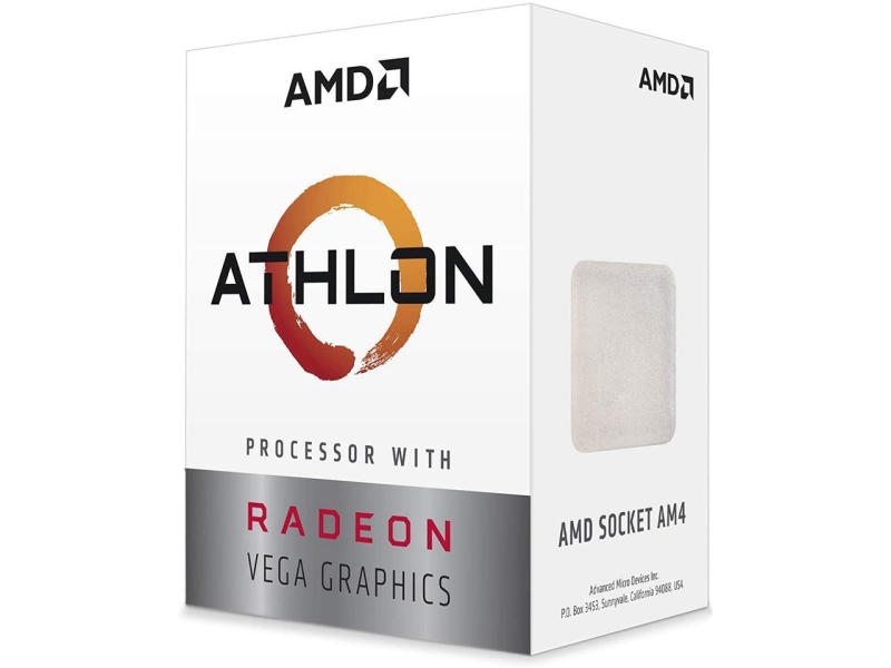 CPU AMD Athlon 3000G 3.5GHz / 2 nhân 4 luồng / Radeon Vega 3 Graphics