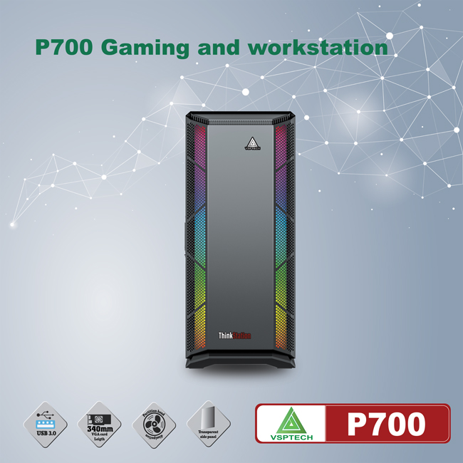 case vsptech p700 for gaming and workstation