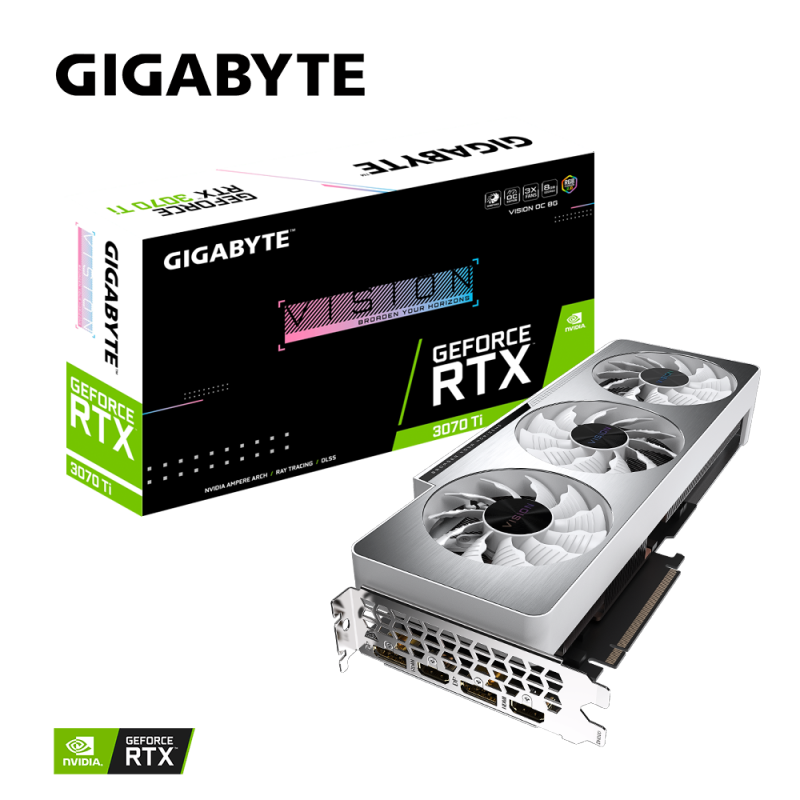 VGA Gigabyte Aorus GeForce RTX 3070Ti Master 8G