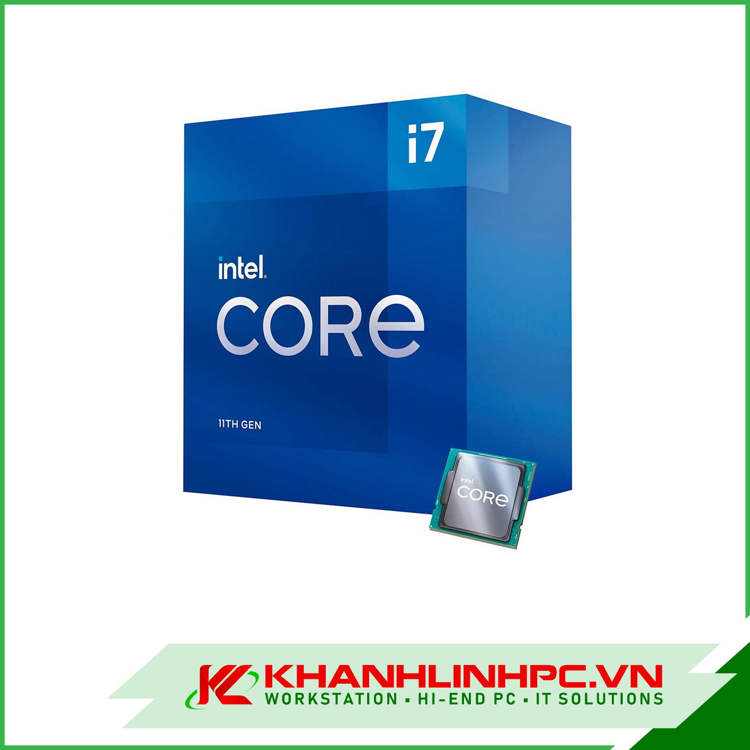 CPU Intel Core i7-13700KF(Up To 5.40GHz, 16 Nhân 24 Luồng, 30M Cache, Raptor Lake) ( Box Chính Hãng)