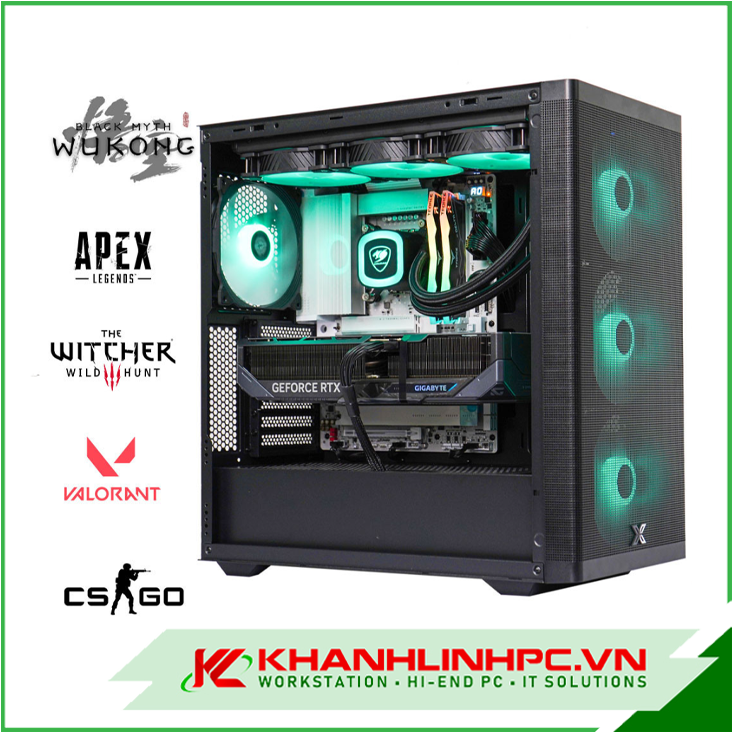 Khánh Linh - PC ULTRA 9 285K | 64GB DDR5 | NVIDIA RTX 5090 32G