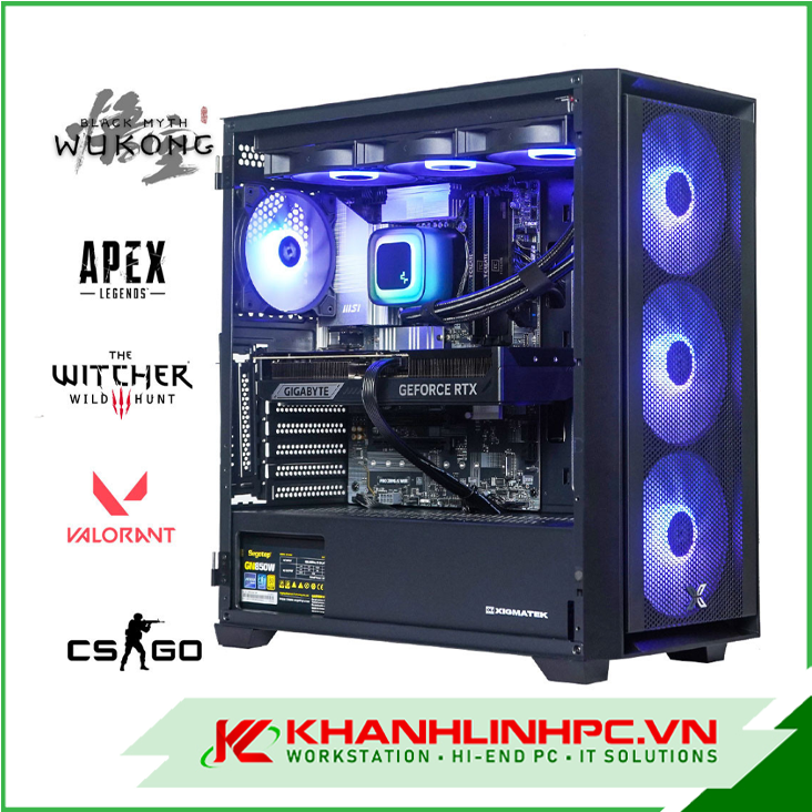 Khánh Linh - PC ULTRA 7 265K | 32GB DDR5 | NVIDIA RTX 5070 Ti 16G