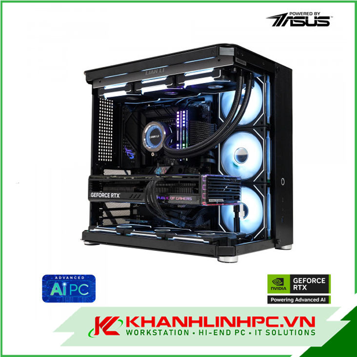 Khánh Linh - PC AI: Intel Core i7 / ASUS ROG STRIX B760-G / RAM DDR5 32GB/ 5070Ti