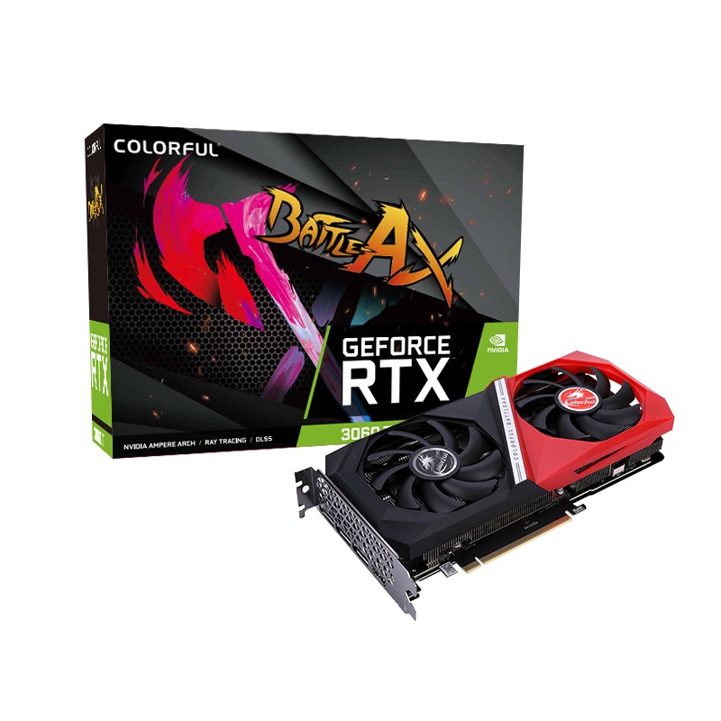 Card đồ họa Colorful GeForce RTX 3060 Ti NB DUO LHR-V