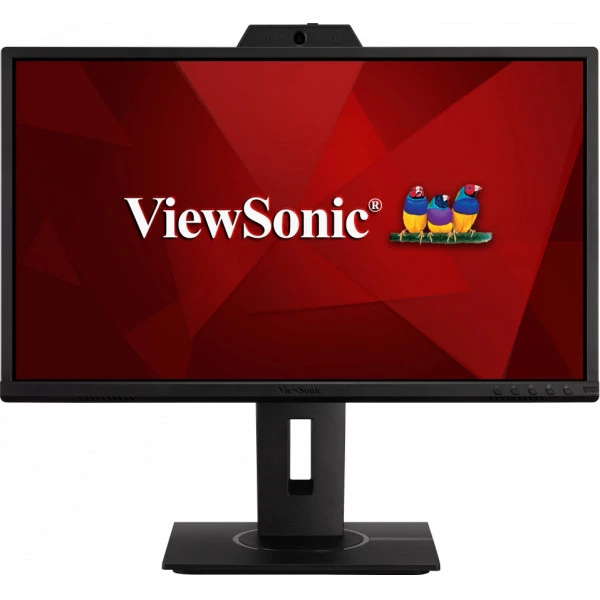 lcd viewsonic vg2440v 24 inches full hd ips - màn hình văn phòng tích hợp webcam & mic
