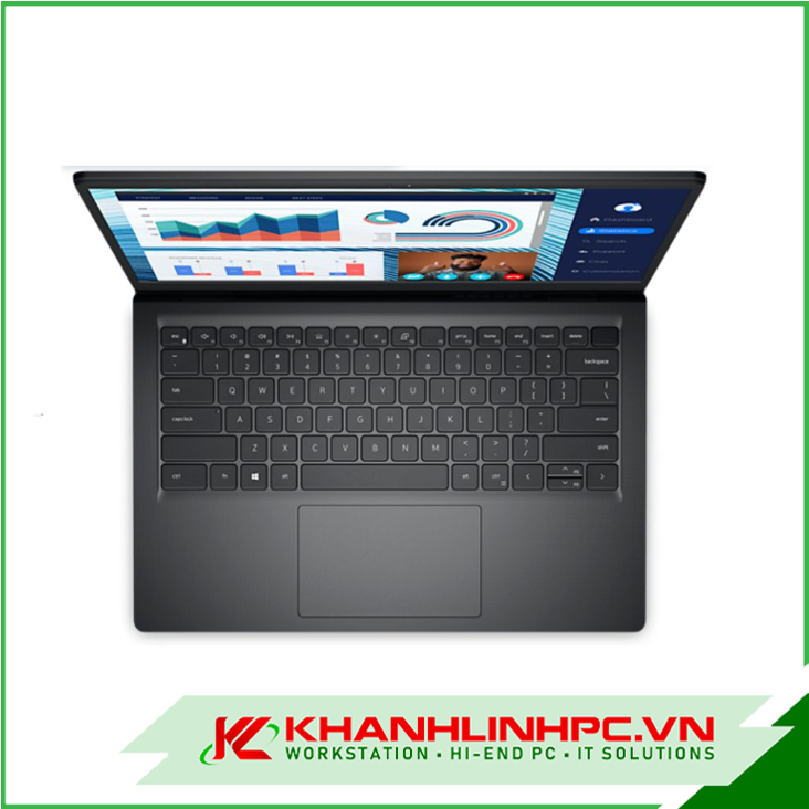Laptop Dell Vostro 3420 ( 71003348 )/Xám /Intel Core i5 - 1235U/RAM 8GB /512GB SSD/Intel Iris Xe Graphics/14 inch FHD/3Cell /Win 11H +Office HS 2021