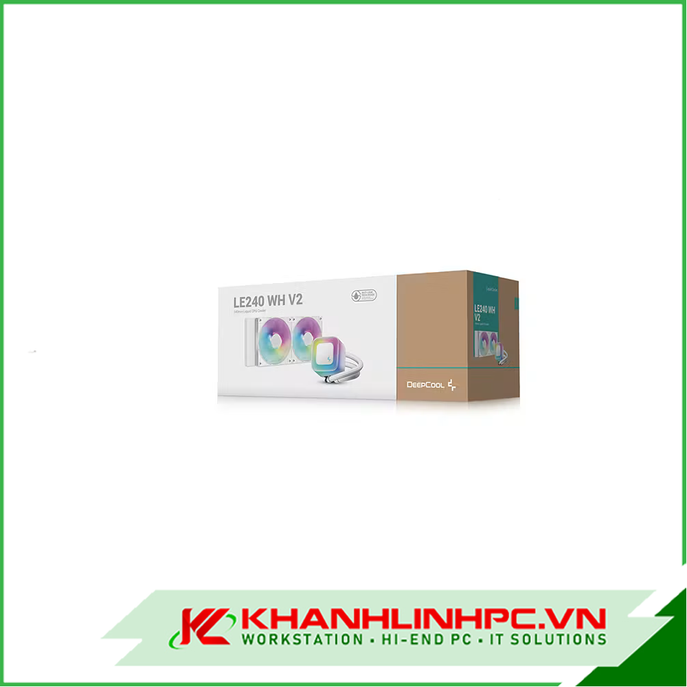 tản nhiệt nước deepcool le240 wh v2