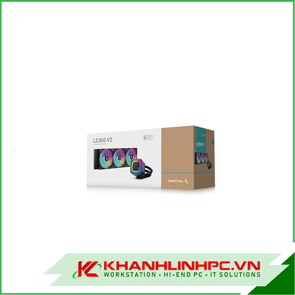 tản nhiệt nước deepcool le360 v2 (black)