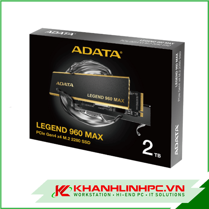 SSD Adata Legend 960 MAX PCIe Gen4 x4 M.2 2280 2TB (ALEG-960M-2TCS)