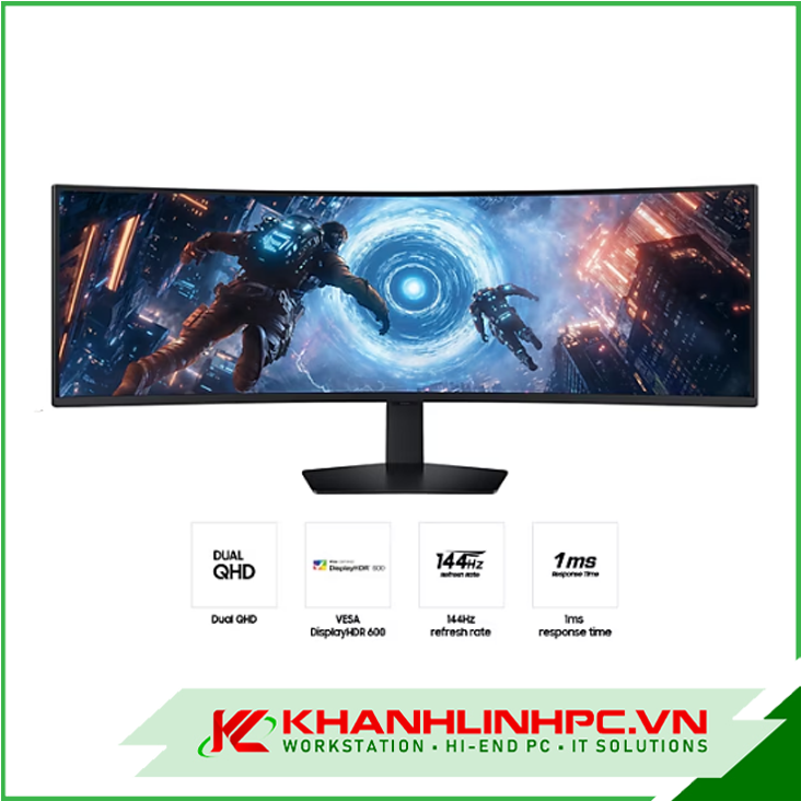 LCD SAMSUNG G9 G91F - LS49FG912EEXXV (49 INCH / DQHD / VA / 144HZ / 1MS)