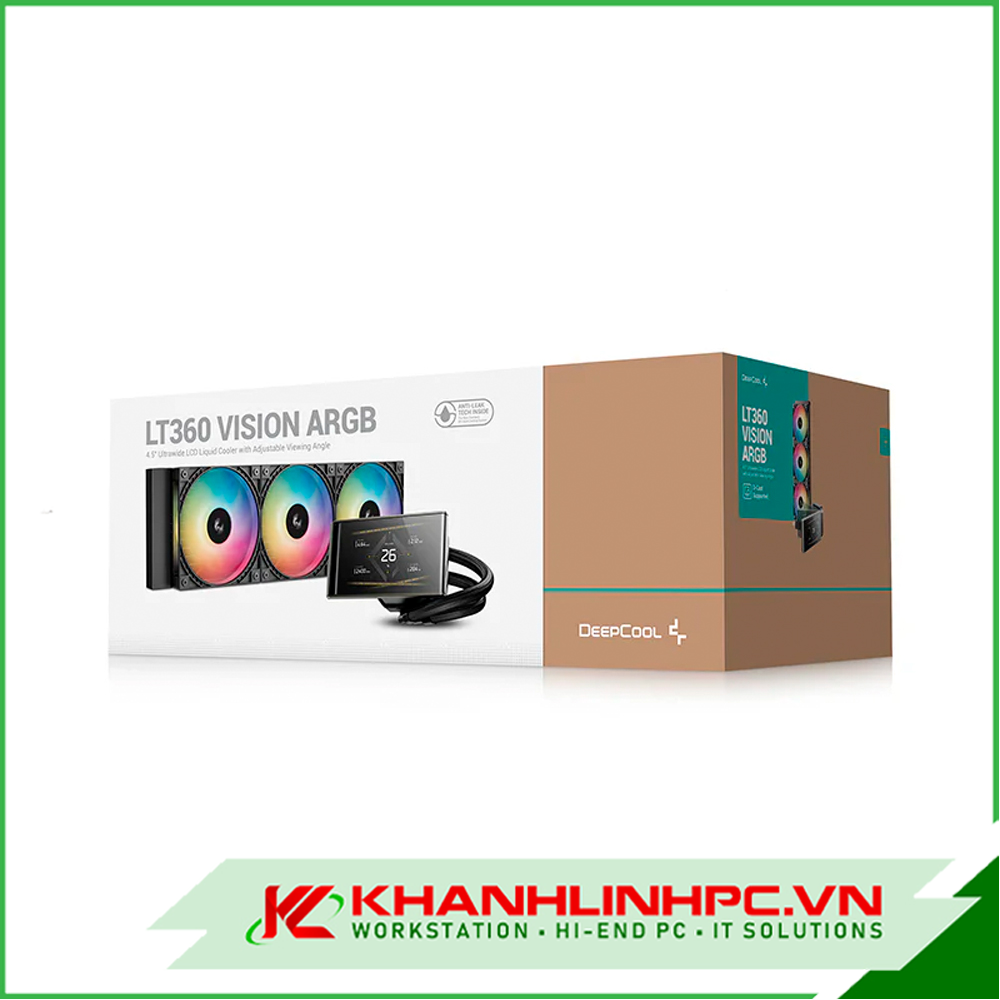 tản nhiệt nước aio deepcool lt360 vision argb