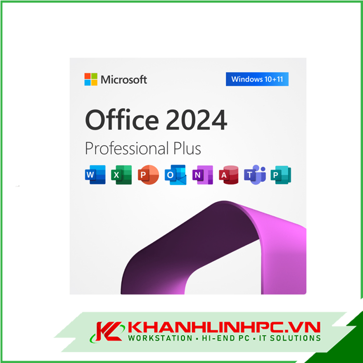 Phần mềm Office Microsoft LTSC Professional Plus 2024 (1 thiết bị/ Vĩnh viễn)