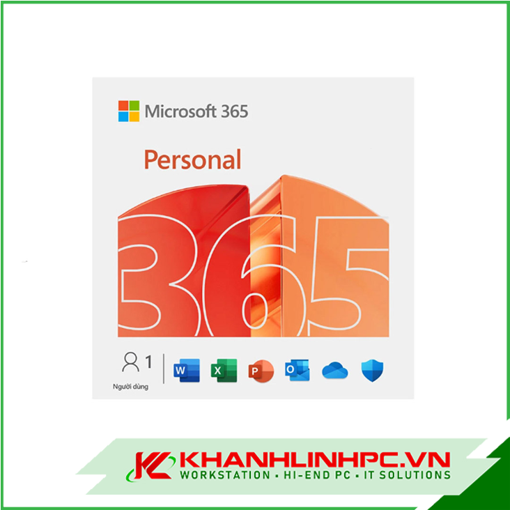 Phần mềm Office Microsoft 365 Personal EP2-32409 (1 người/ 5 thiết bị/ 12 tháng)