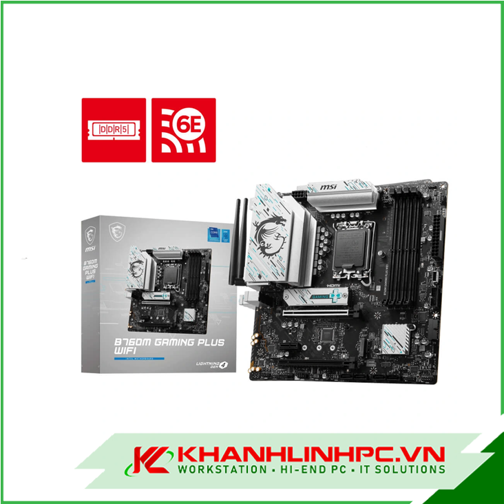 Mainboard MSI B760M GAMING PLUS WIFI DDR4