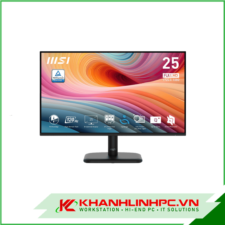 Màn hình MSI PRO MP251L E2 (24.5inch/1920x1080/IPS/120Hz/1ms)