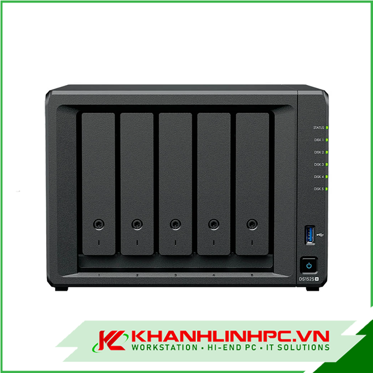 Thiết bị lưu trữ mạng NAS Synology DS1525+
