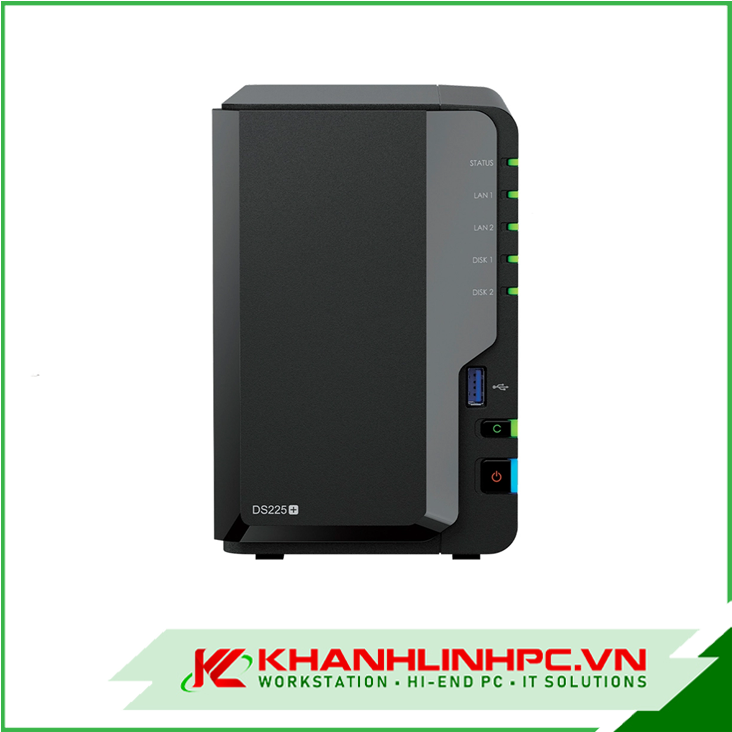 Thiết bị lưu trữ mạng NAS Synology DS225+