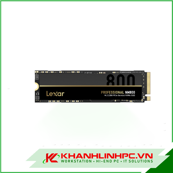 Ổ cứng SSD LEXAR Professional NM800 1T M.2 2280 PCIE Gen 4x4 NVME - (LNM800X1000G)