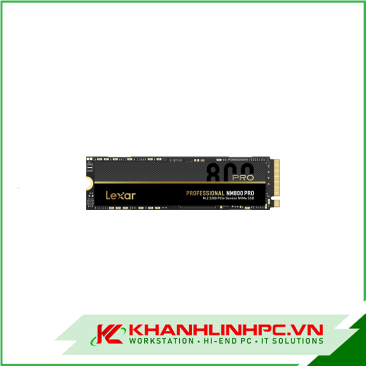 Ổ cứng SSD Lexar Professional NM800PRO M.2 2280 2TB PCIe Gen4x4 NVMe