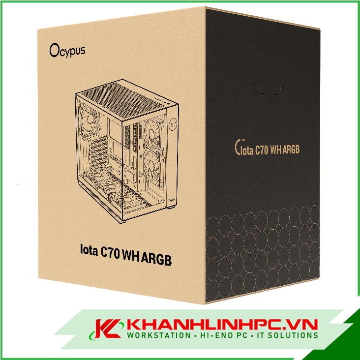 Case Ocypus Iota C70 WH ARGB