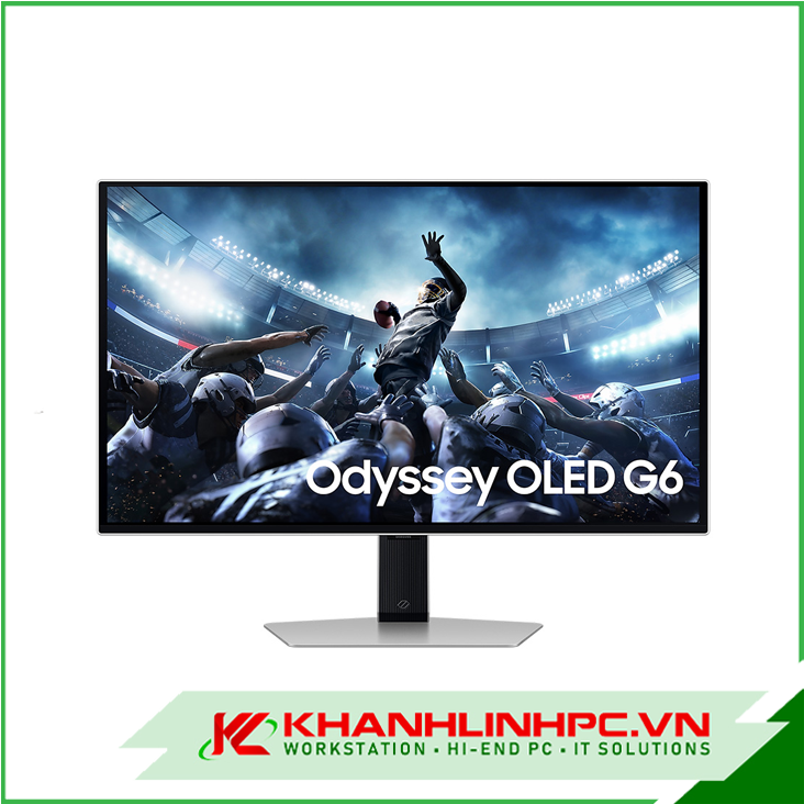 Màn hình Gaming Samsung Odyssey OLED G6 G60SD LS27DG602SEXXV (27 inch/OLED/2K/360 Hz/0.03ms)