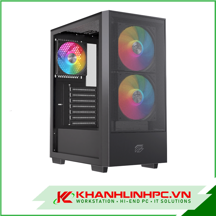 Case EINAREX PULSE P100 RGB BLACK