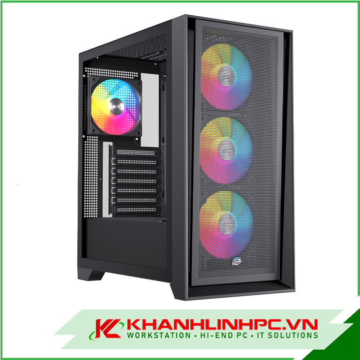 Case EINAREX PULSE P600 RGB Black