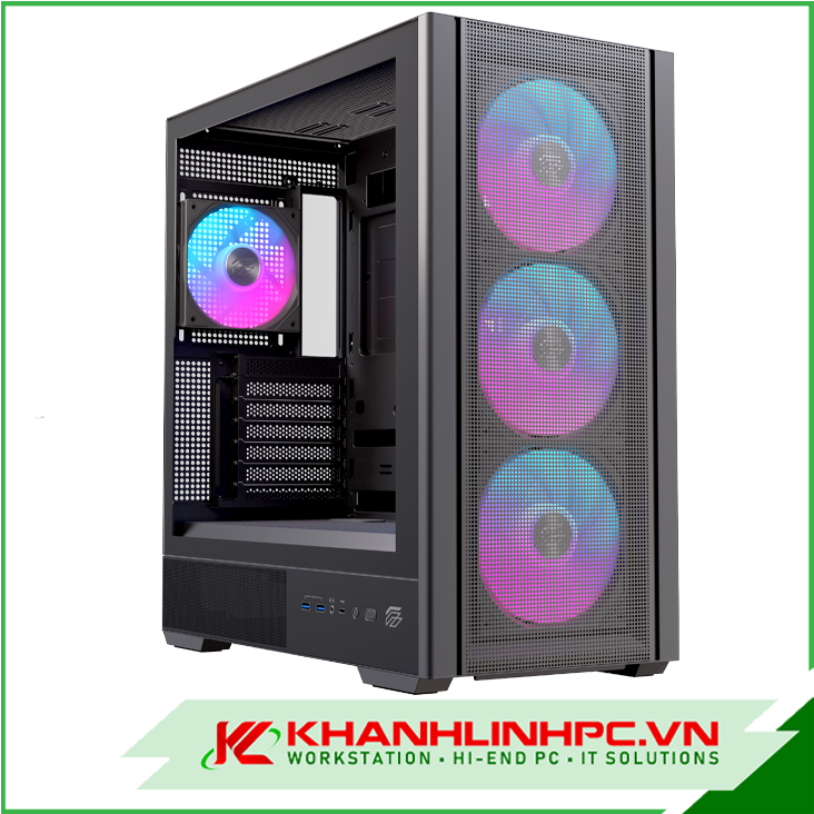 Case EINAREX PULSE P800X RGB Black