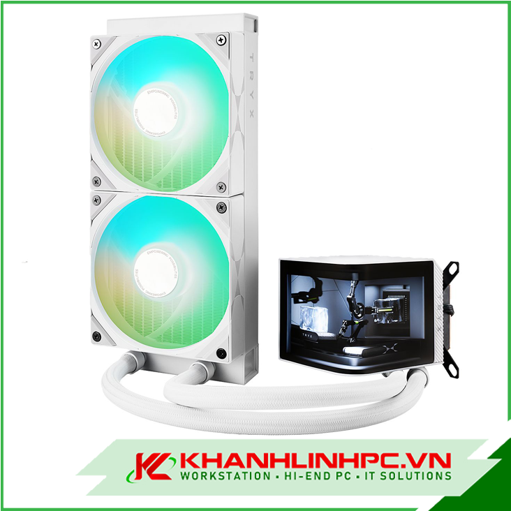 Tản nhiệt nước TRYX PANORAMA ARGB 240 White