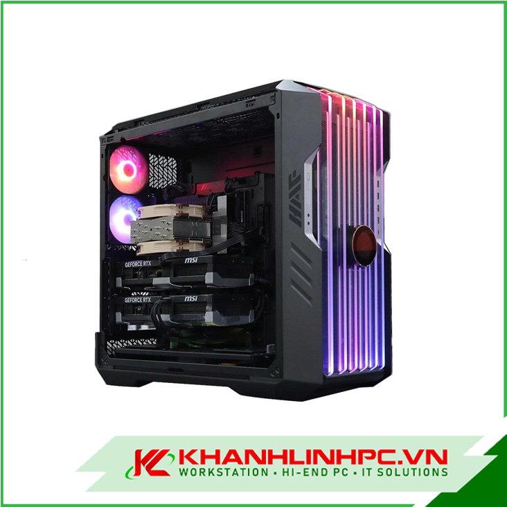 Khánh Linh - PC AI AMD Ryzen Threadripper 7970X/ 128GB RAM DDR5/ Dual VGA RTX 5090 32G