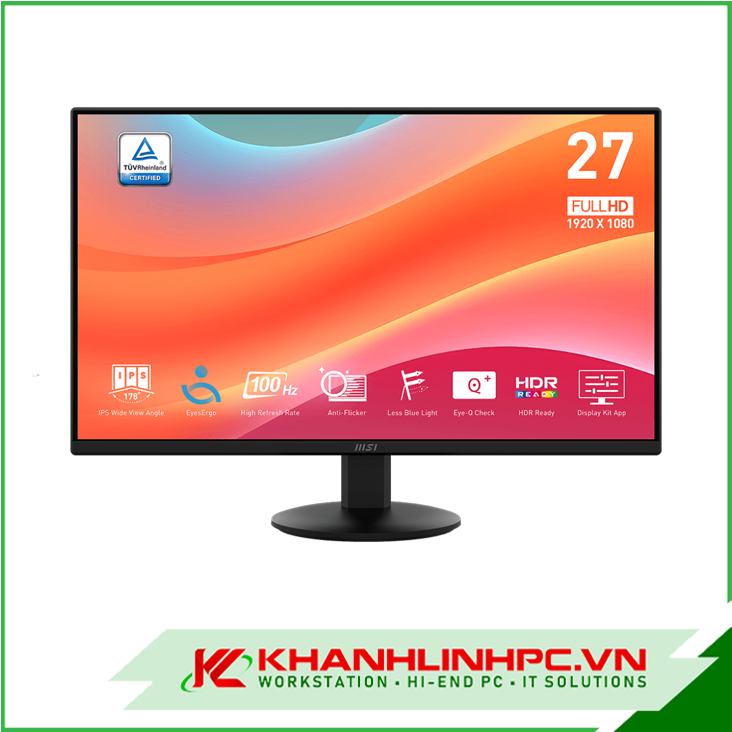 LCD MSI MP272L 27nch (FHD 1920 x 1080/ IPS/ 100Hz/ 1 ms)