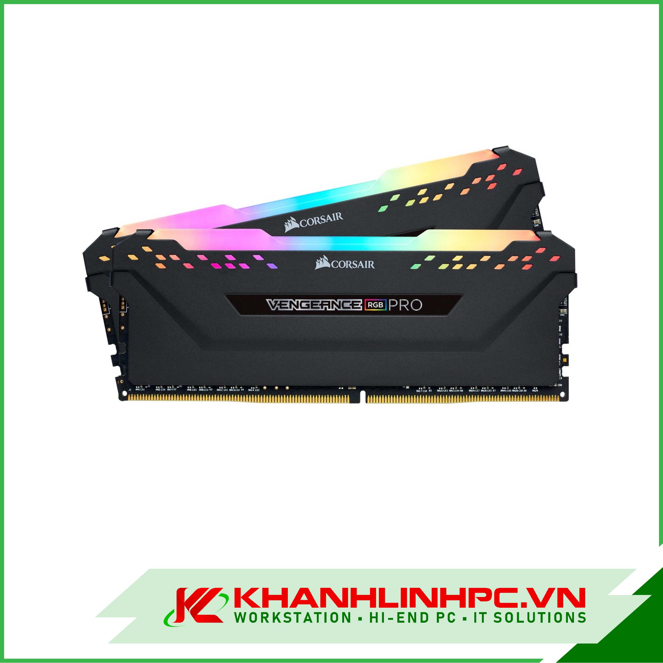 RAM DDR4 Corsair RGB Pro 16GB(2x8) 3000C16