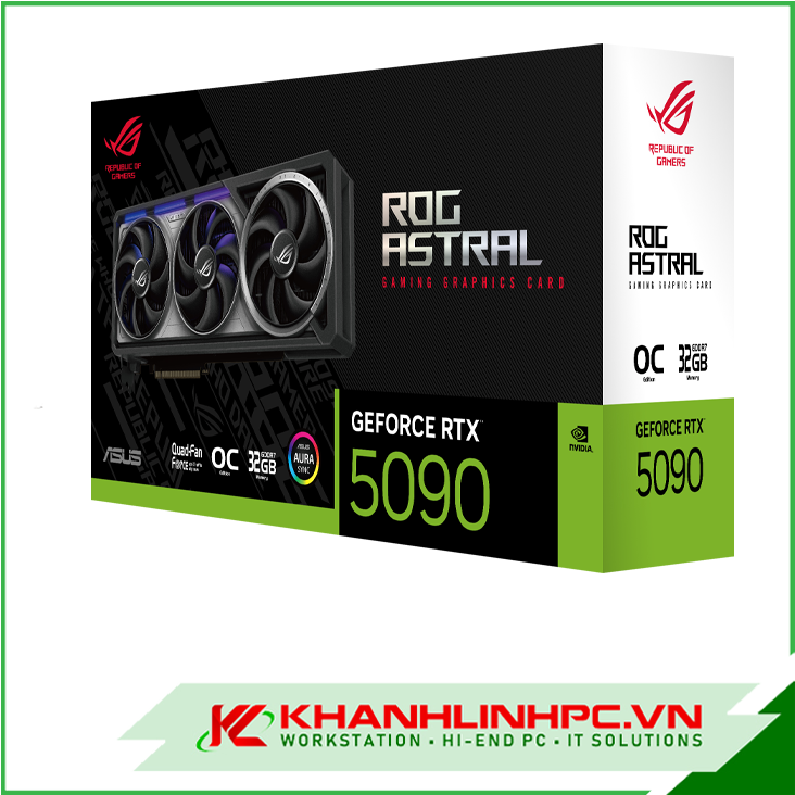 VGA Asus ROG Astral RTX 5090 32GB GDDR7 OC Edition