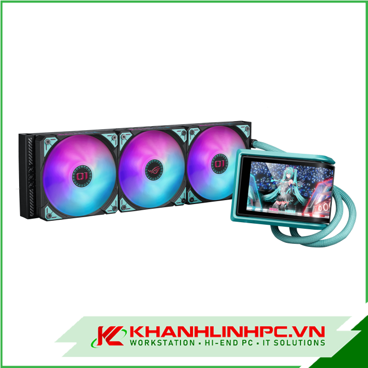 Tản nhiệt nước Asus ROG RYUO IV 360 ARGB Hatsune Miku Edition