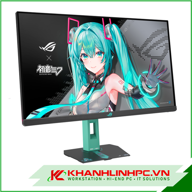 LCD ASUS ROG Strix XG27ACMEG-G Hatsune Miku Edition (27 inch / IPS / 2K / 1ms / 260Hz / USB TypeC)