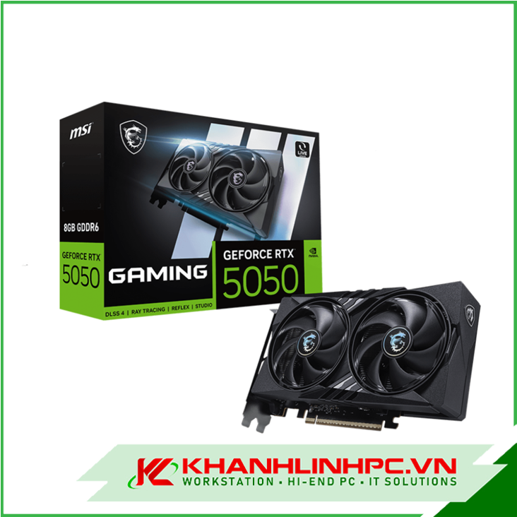 VGA MSI RTX 5050 8G GAMING 8GB GDDR6 (G5050-8G)