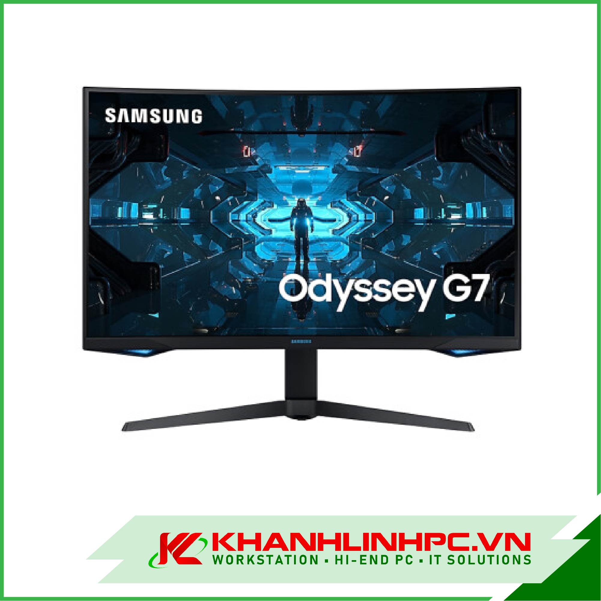 Màn hình LCD 32'' Samsung Odyssey G7 LC32G75TQSEXXV QLED 2K 240Hz G-Sync