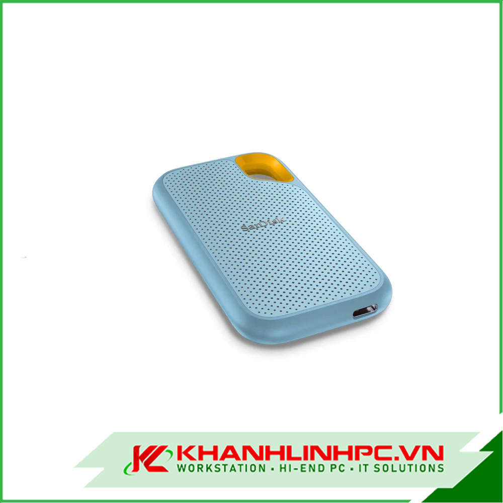 Ổ cứng di động SanDisk SSD 2TB Extreme V2 E61 1050MB/s Sky Blue (SDSSDE61-2T00-G25B)