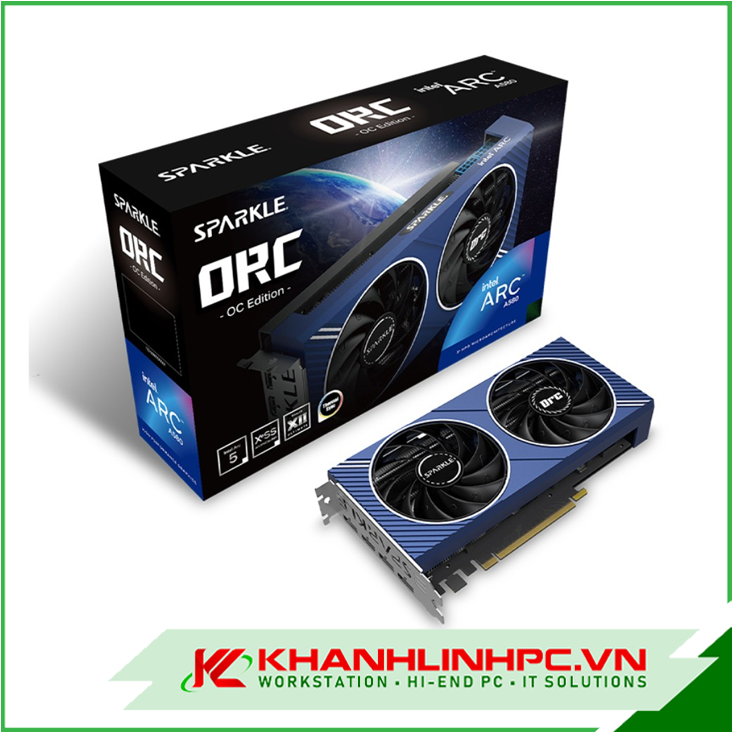 VGA SPARKLE Intel Arc A580 ORC OC Edition 8GB GDDR6 (SA580C-8GOC)