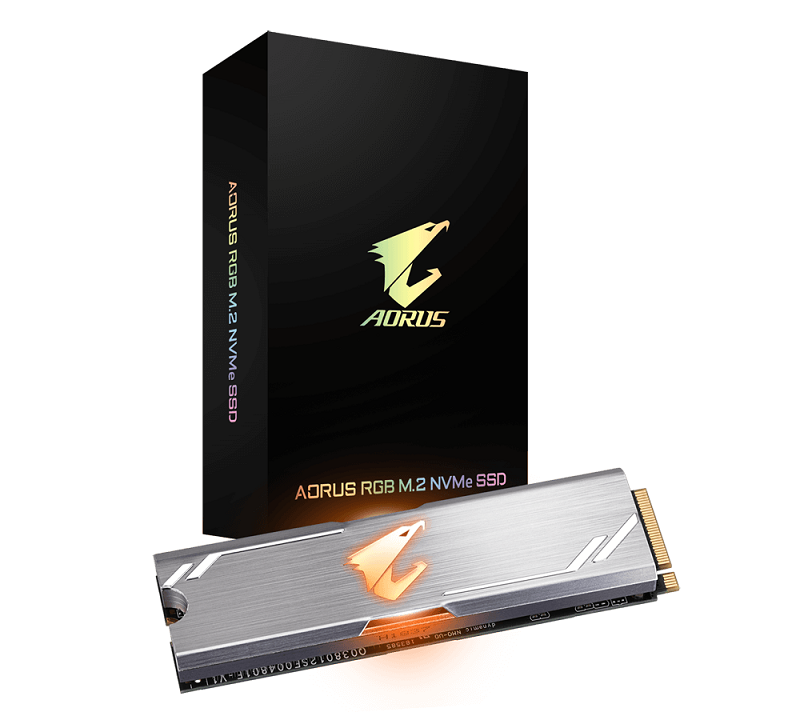 SSD GIGABYTE AORUS RGB 256GB PCIe NVME