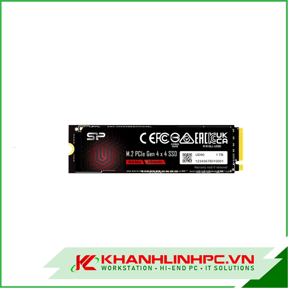 SSD Silicon Power UD90 1TB PCIe Gen4 x4 NVMe M.2 | Đọc 5000MB/s | Ghi 5000MB/s
