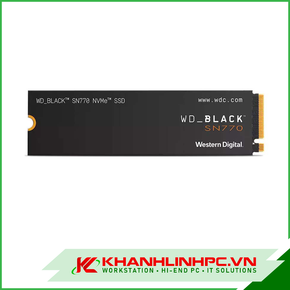 SSD Western Digital Black SN770 PCIe Gen4 x4 NVMe M.2 250GB
