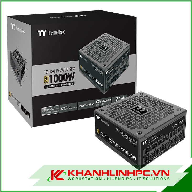 Nguồn máy tính Toughpower SFX 1000W Gold - TT Premium Edition (PS-STP-1000FNFAGx-1)