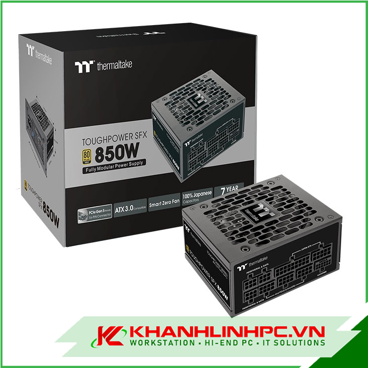 Nguồn máy tính Toughpower SFX 850W Gold - TT Premium Edition (PS-STP-0850FNFAGx-1)